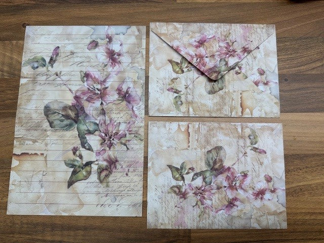 Blossom & Script Writing Set