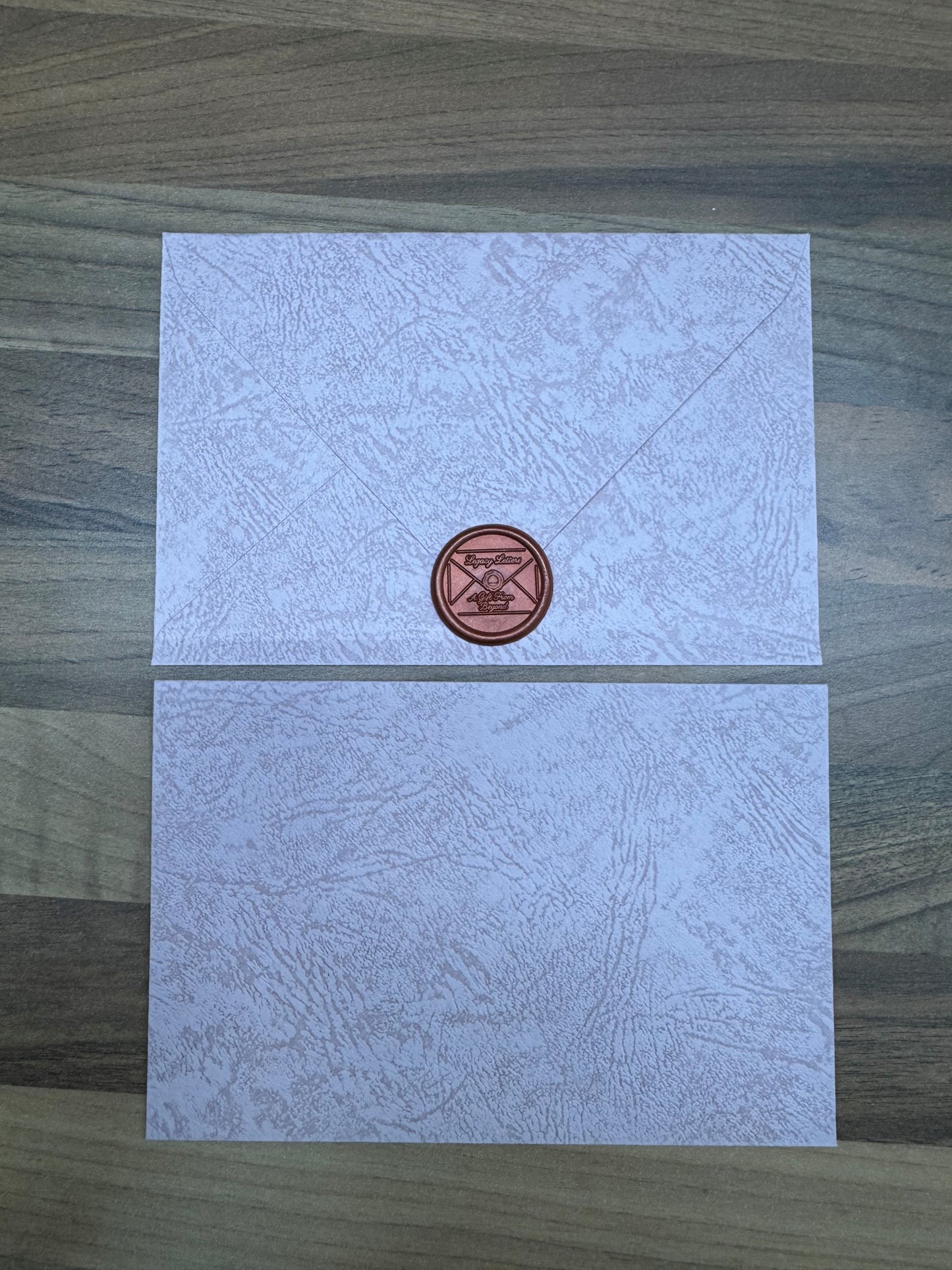 Blush Textured Envelope