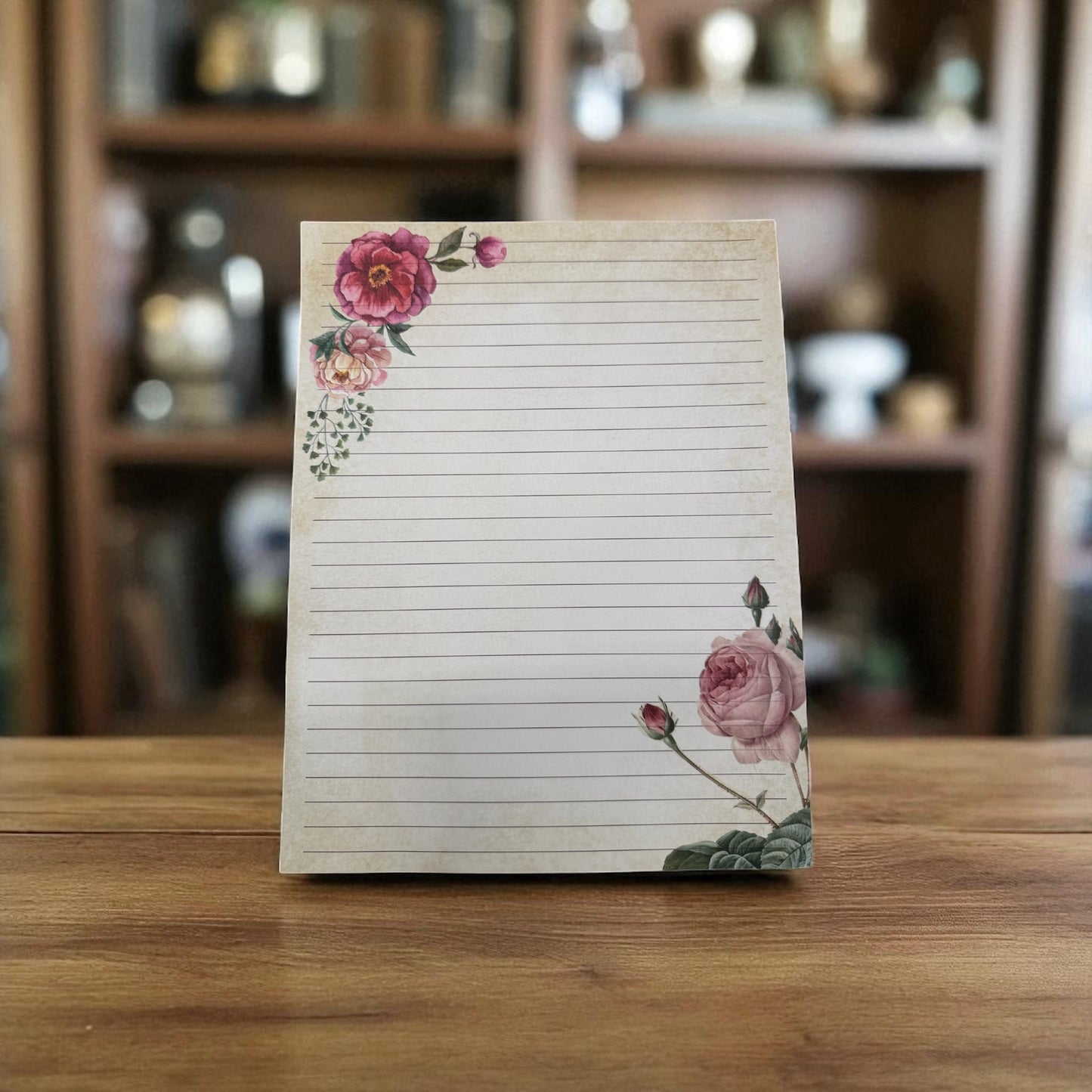 Blush Heritage Rose Writing Paper