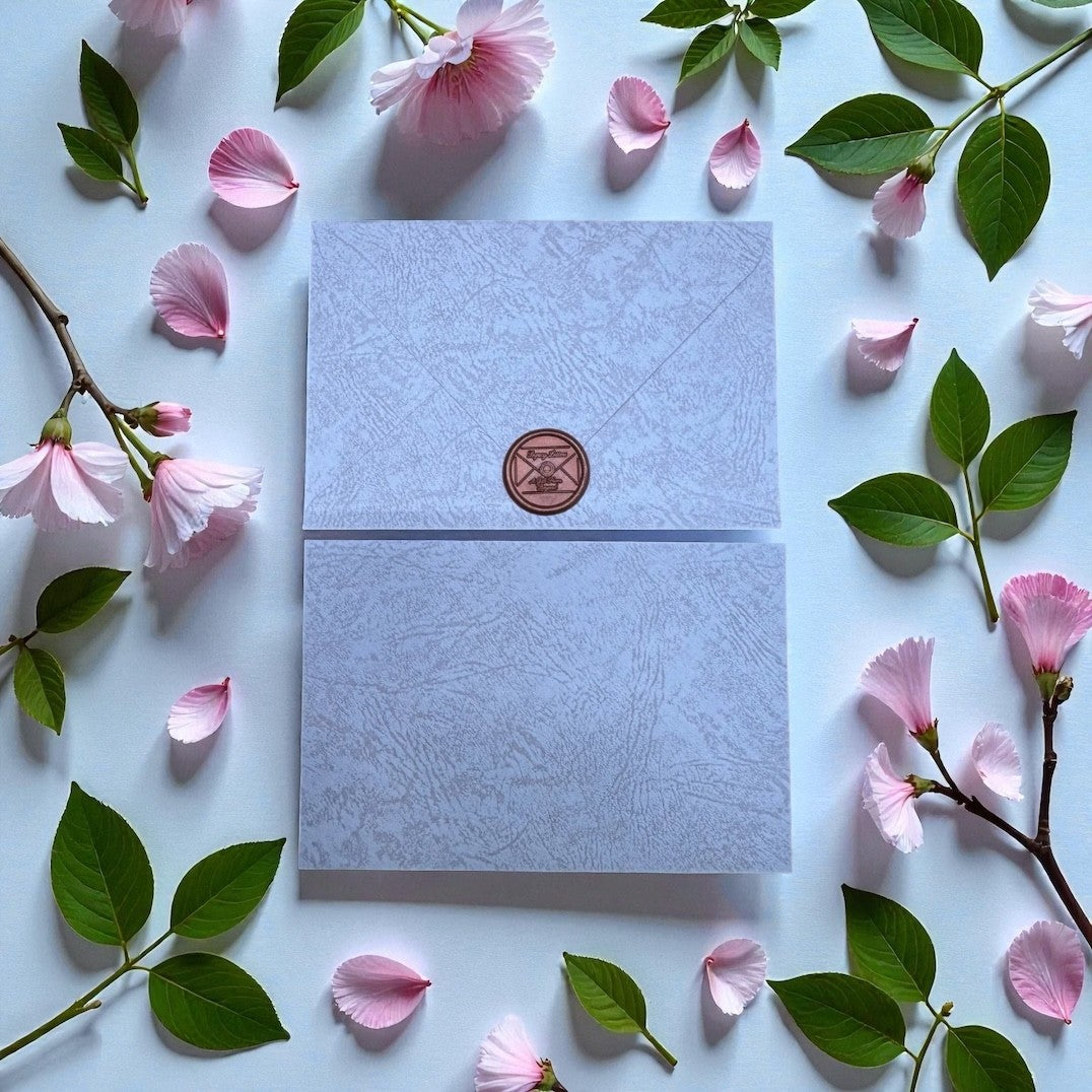 Blush Textured Envelope