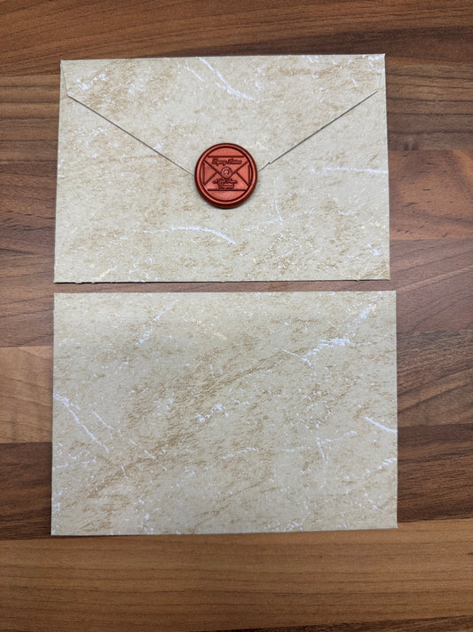 Antique Marble Envelope