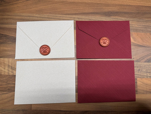 Cotton Textured Envelope
