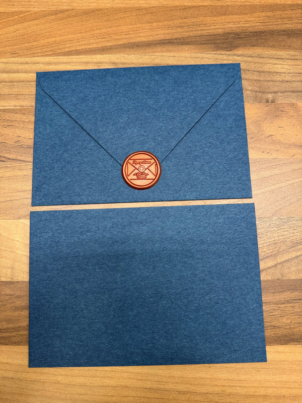 Royal Blue Envelope
