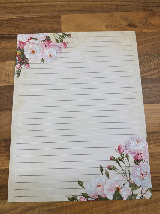 Blossom Lace Writing Paper