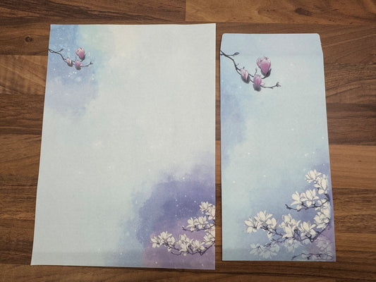 Twilight Magnolia Watercolour Set