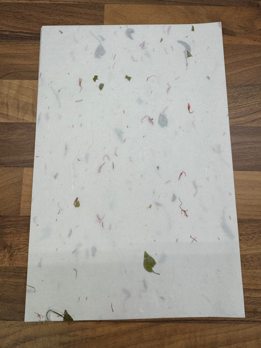 Pressed Petal Handmade Writing Paper