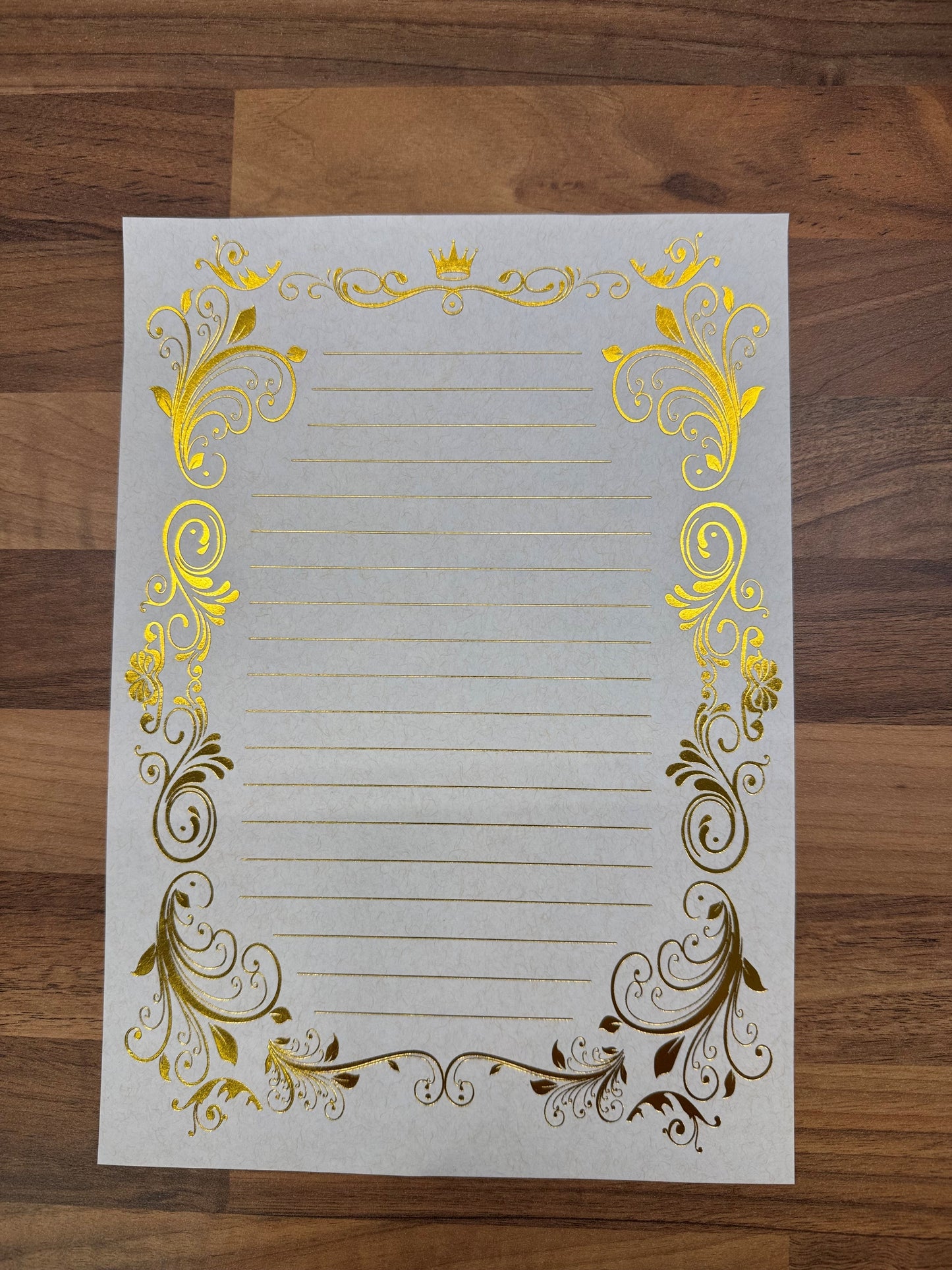 Imperial Gold Writing Paper