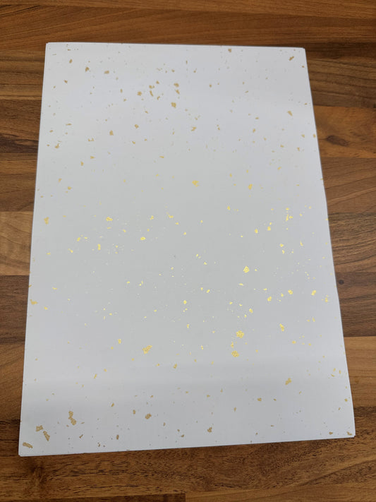 Golden Fleck Writing Paper
